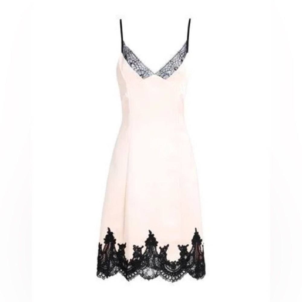 Blumarine Light Pink Lace Mini Dress